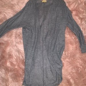 Grey cardigan